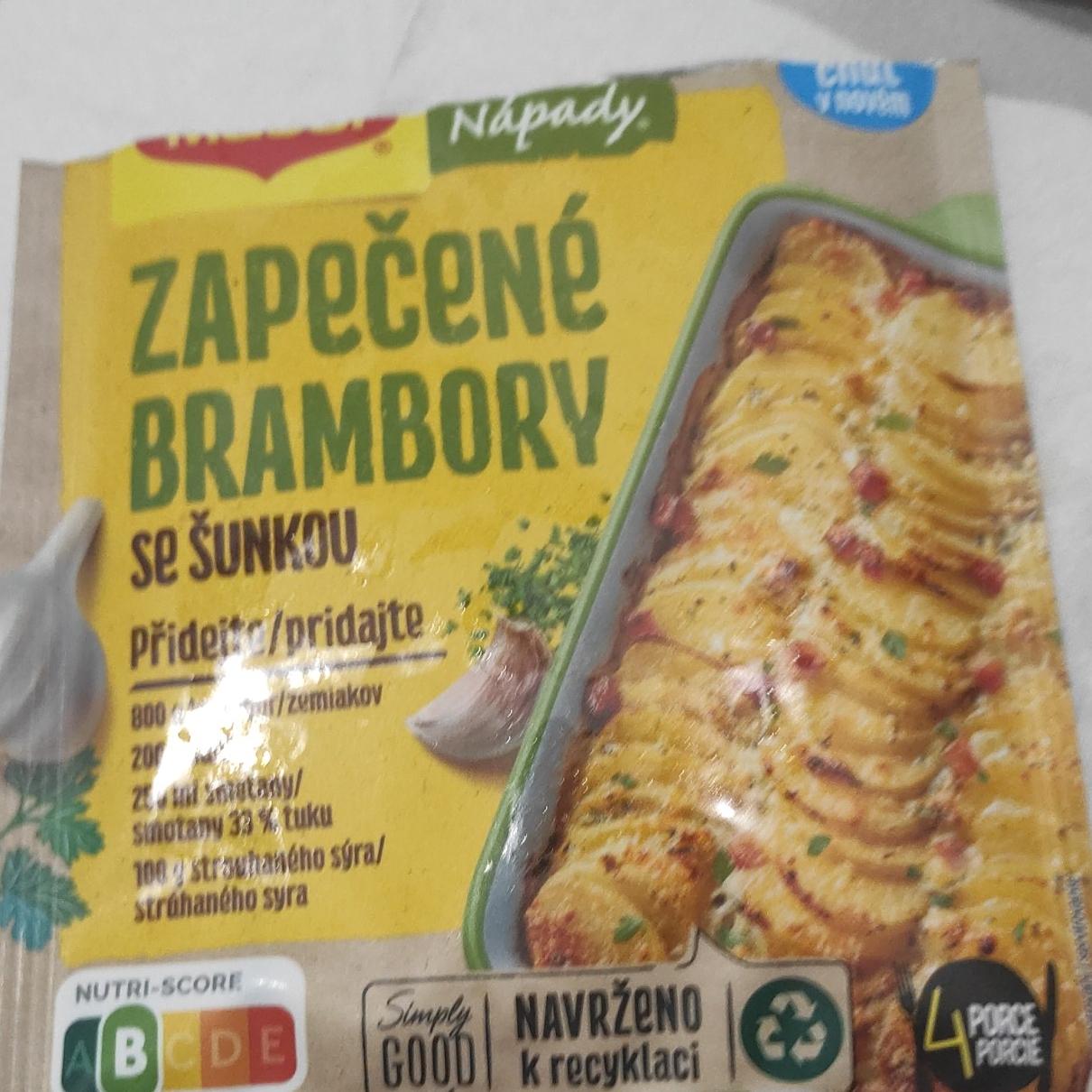 Fotografie - Zapečené brambory se šunkou Maggi nápady