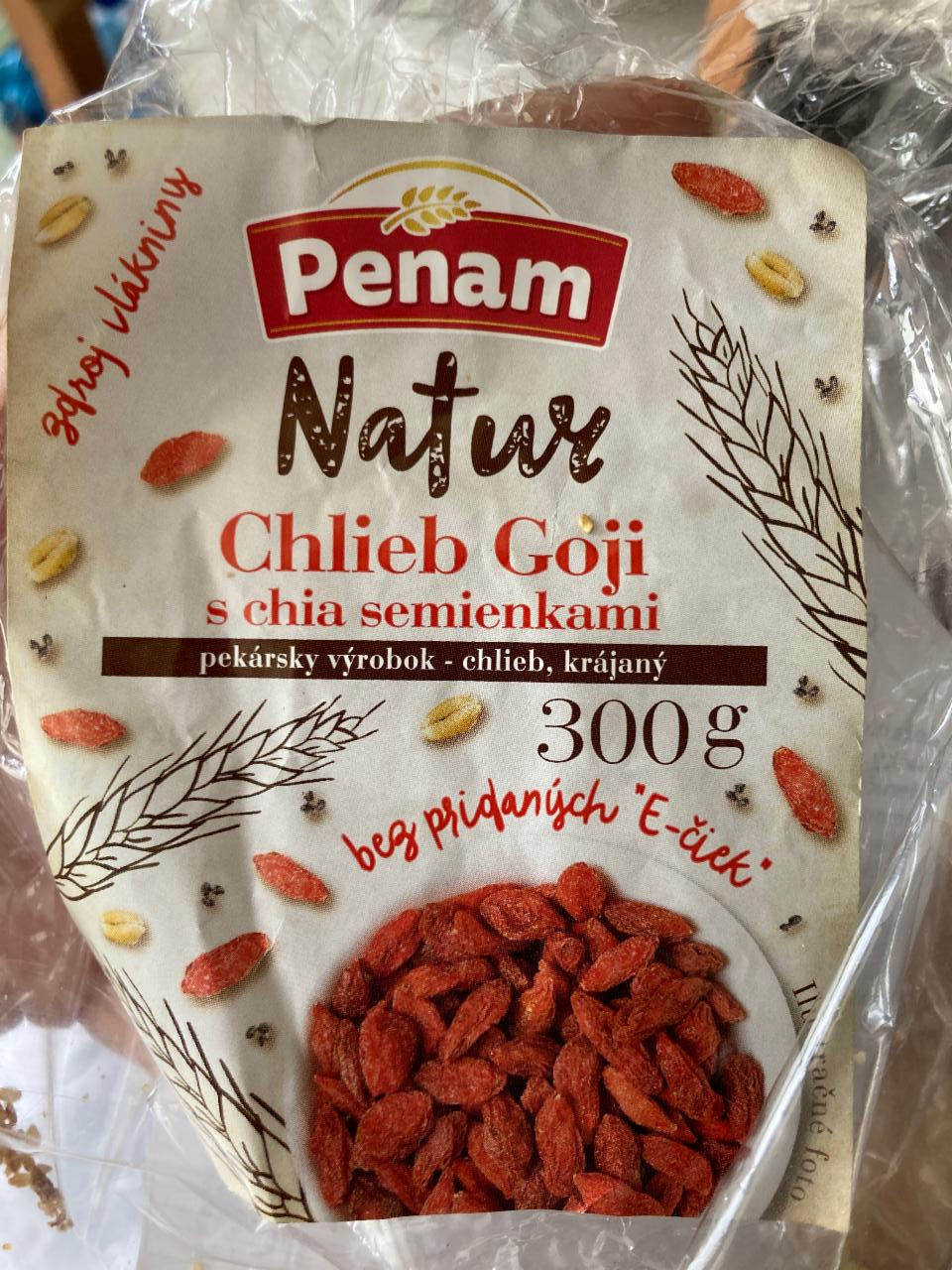 Fotografie - Chlieb Goji s chia semienkami Penam Natur