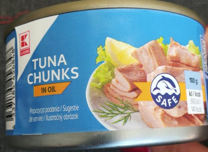 Fotografie - Tuna chunks in oil K-Classi