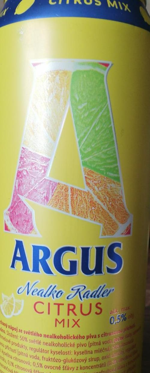 Fotografie - Nealko Radler Citrus mix Argus