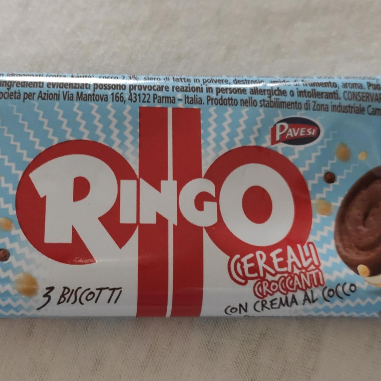 Fotografie - Ringo Cereali croccanti con crema al cocco