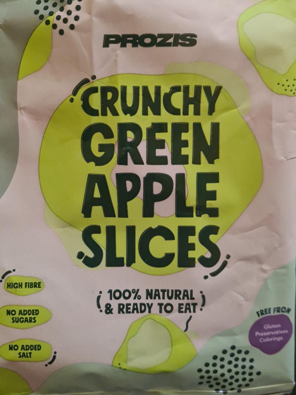 Fotografie - Crunchy Green Apple Slices Prozis
