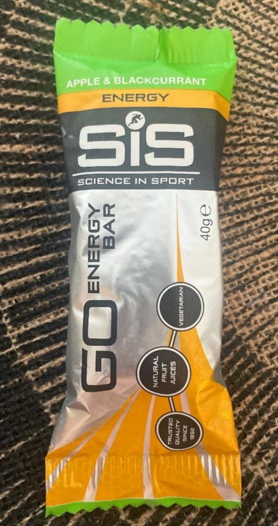 Fotografie - SIS Go Energy Bar Apple & Blackcurrant