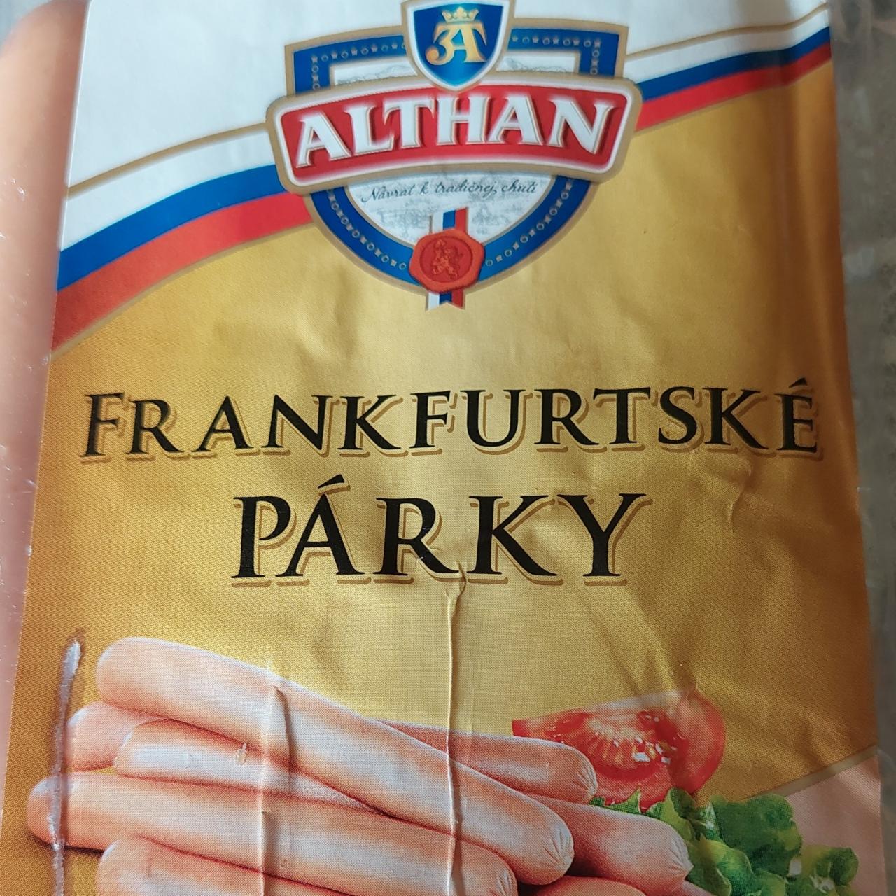 Fotografie - Frankfurtské párky Althan