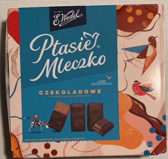 Fotografie - Ptasie Mleczko czekoladowe w czekoladzie deserowej E.Wedel