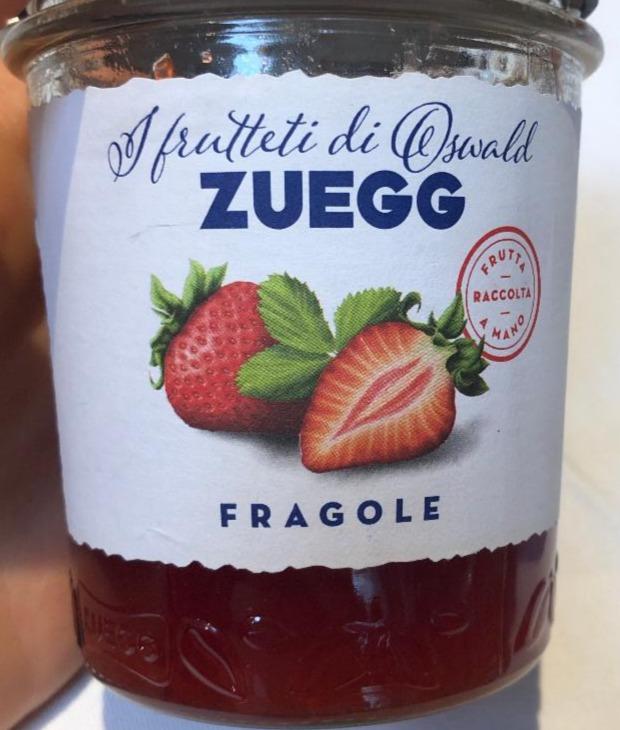 Fotografie - jahodový džem ZUEGG