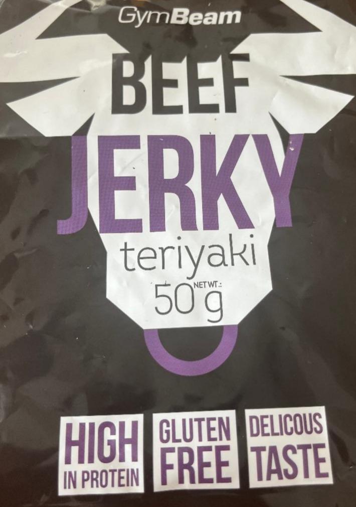 Fotografie - Beef jerky teriyaki GymBeam