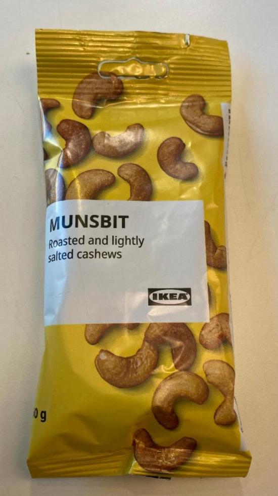 Fotografie - Munsbit Roasted and lightly saltes cashews Ikea