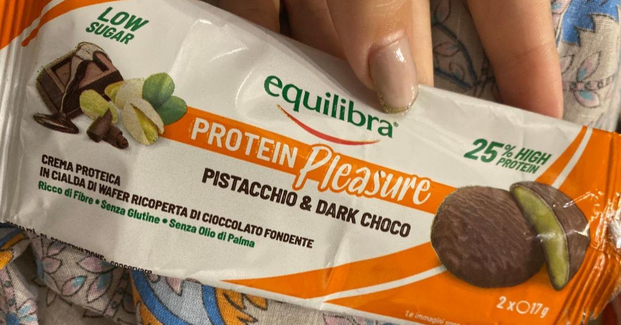 Fotografie - Protein Pleasure Pistacchio & Dark Choco Equilibra