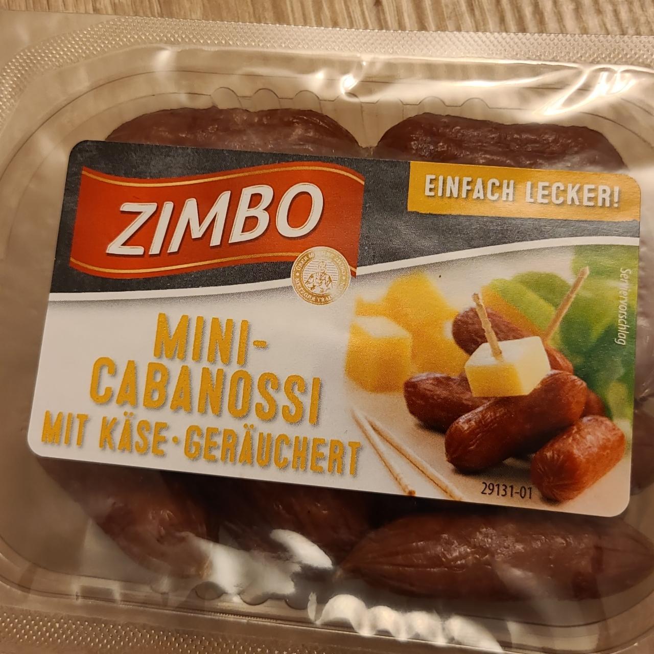 Fotografie - Mini-Cabanossi mit Käse geräuchert Zimbo