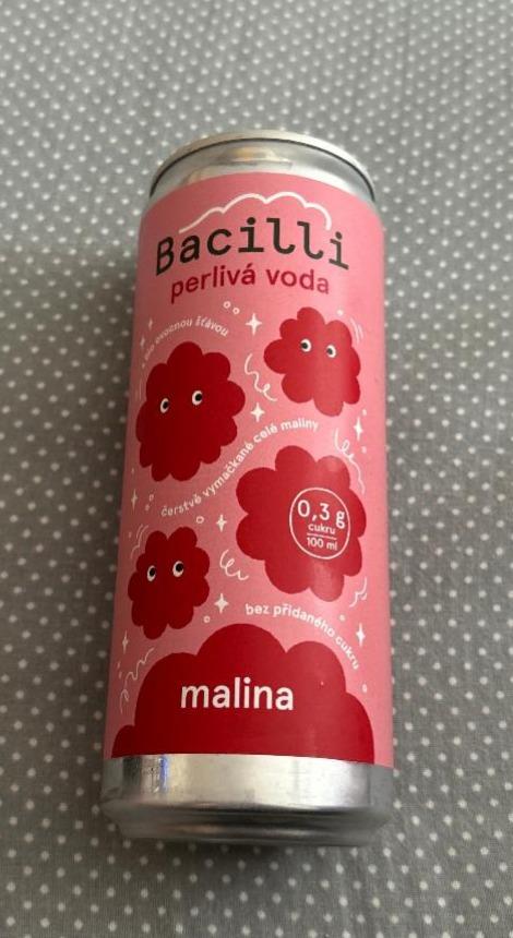 Fotografie - Perlivá voda malina Bacilli