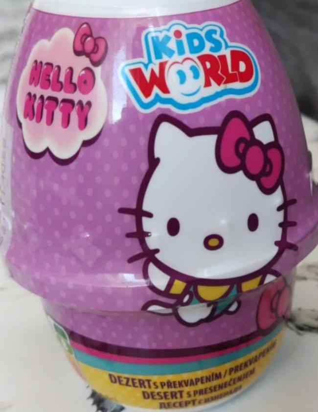 Fotografie - Dezert s prekvapením Hello Kitty Kids World