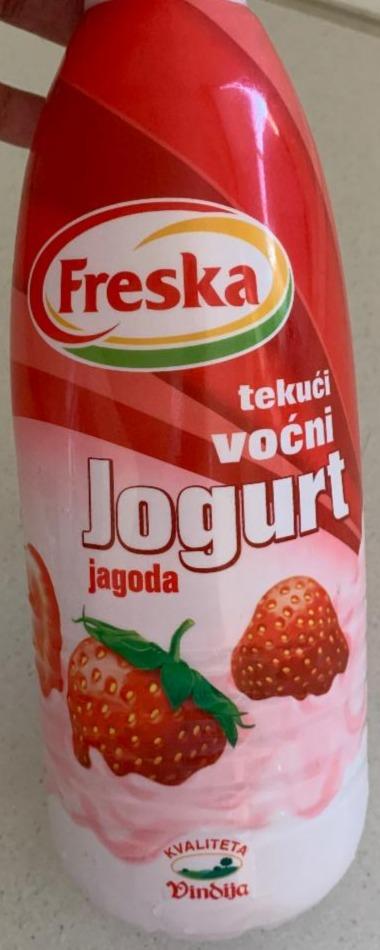 Fotografie - Freska tekuci vocni Jogurt jagoda