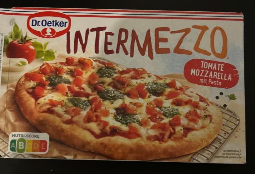 Intermezzo Tomate mozzarella mit Pesto kJ nutričné hodnoty Dr.Oetker - kalórie, a