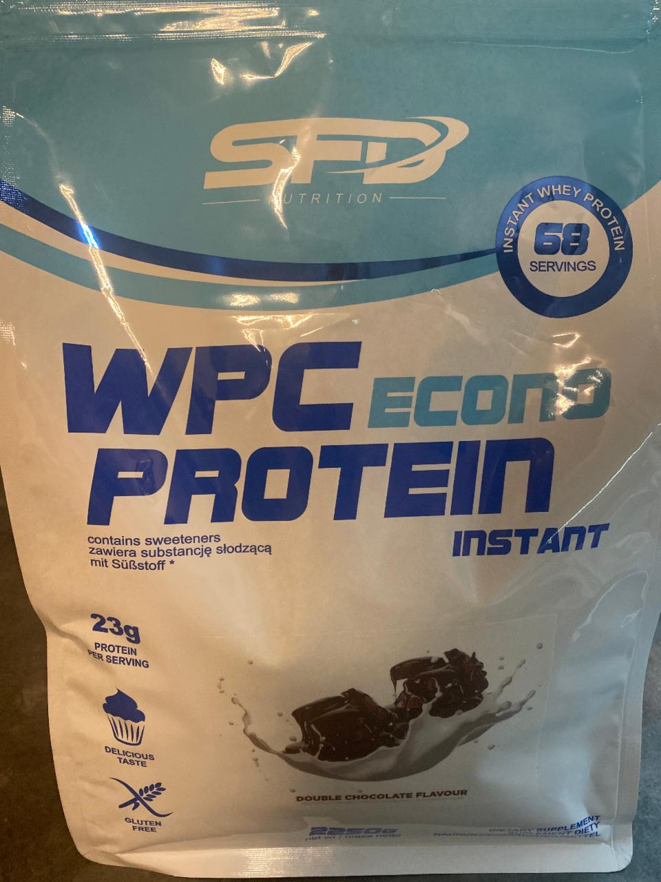 Fotografie - WPC Protein Econo Double chocolate SFD Nutrition