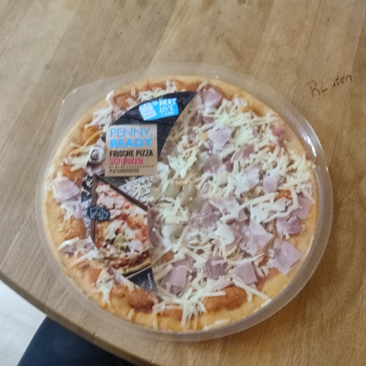 Fotografie - Frische Pizza Schinken