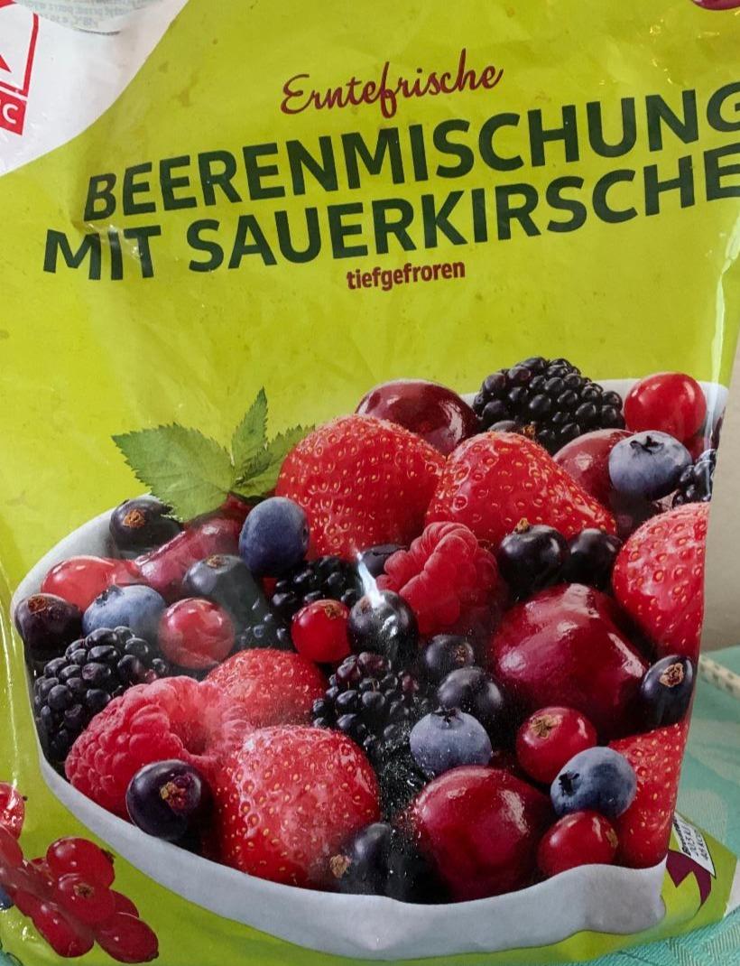 Fotografie - Beerenmischung mit Sauerkirschen tiefgefroren K-Classic