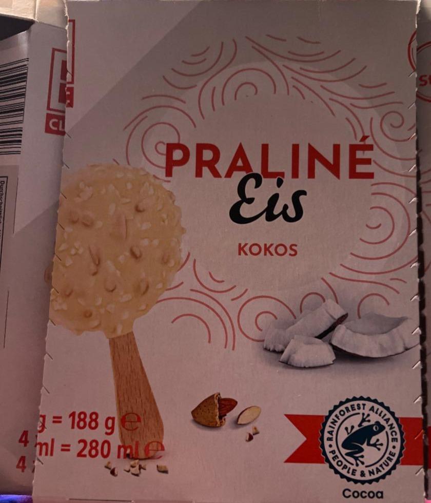 Fotografie - Praliné Eis kokos K-Classic