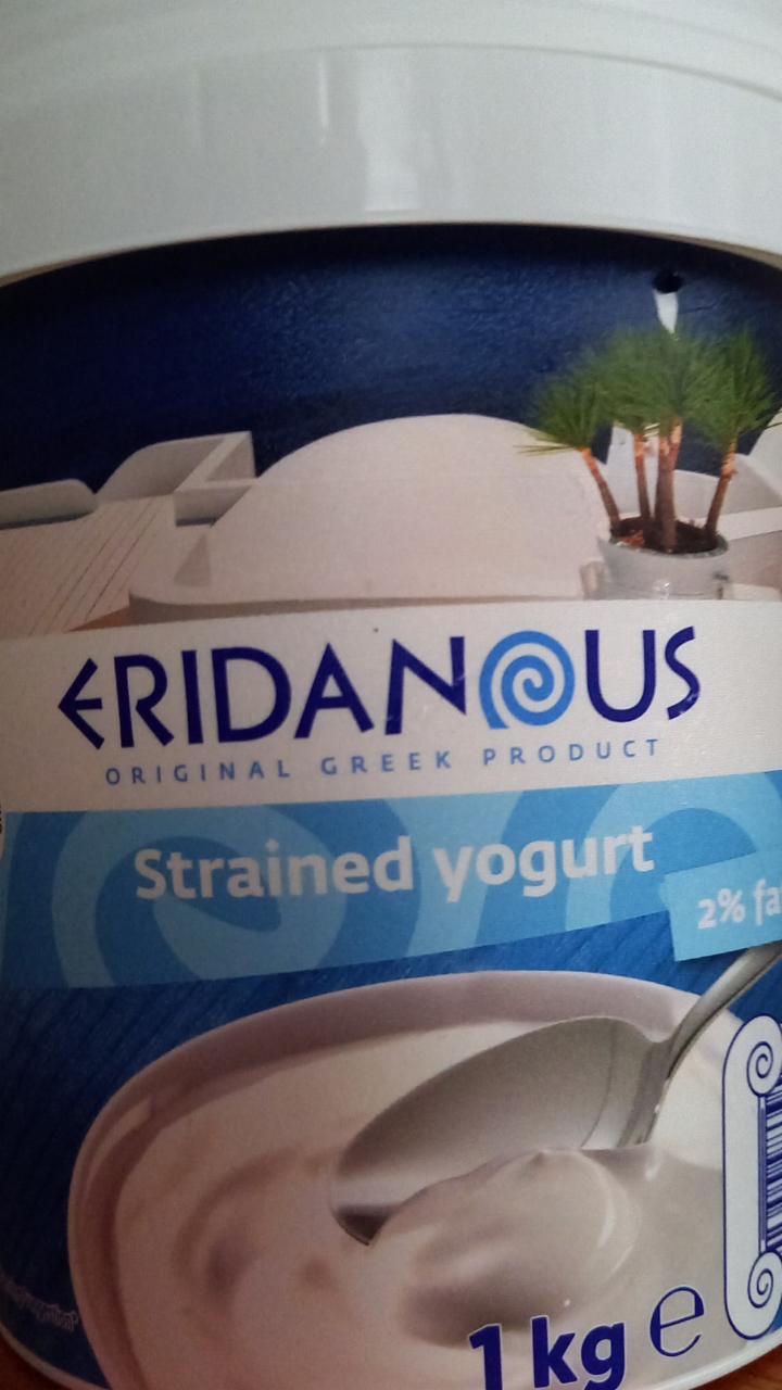 Fotografie - Strained yogurt 2% Eridanous