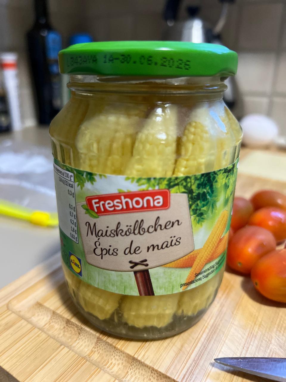 Fotografie - Maiskölbchen Freshona