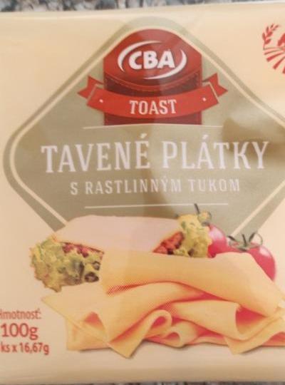 Fotografie - Plátky tavené Toast CBA