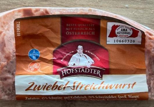 Fotografie - Zwiebel Streichwurst Hofstädter