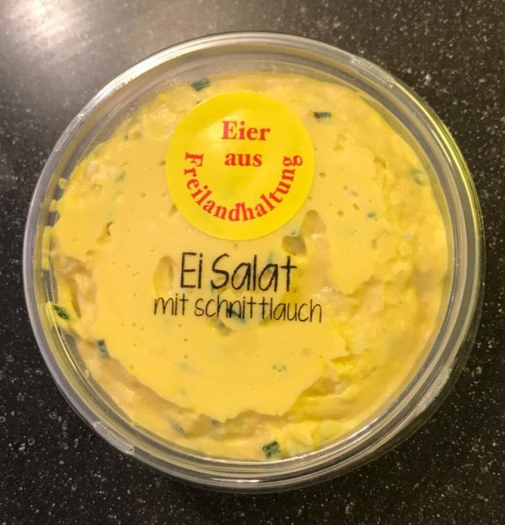 Fotografie - EiSalat mit snittlauchen