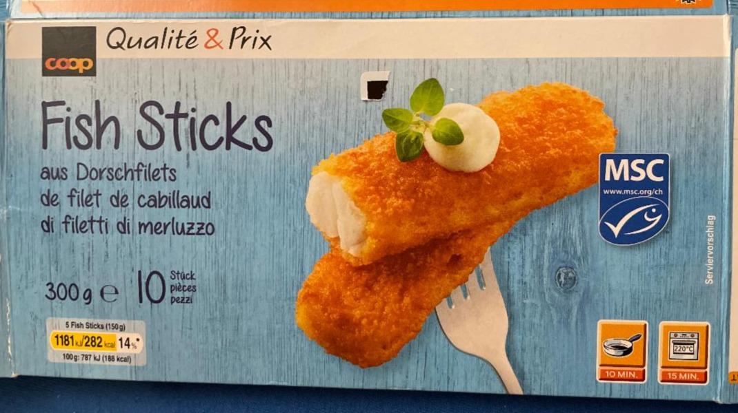 Fotografie - Fish Stick aus dorschfilets Coop