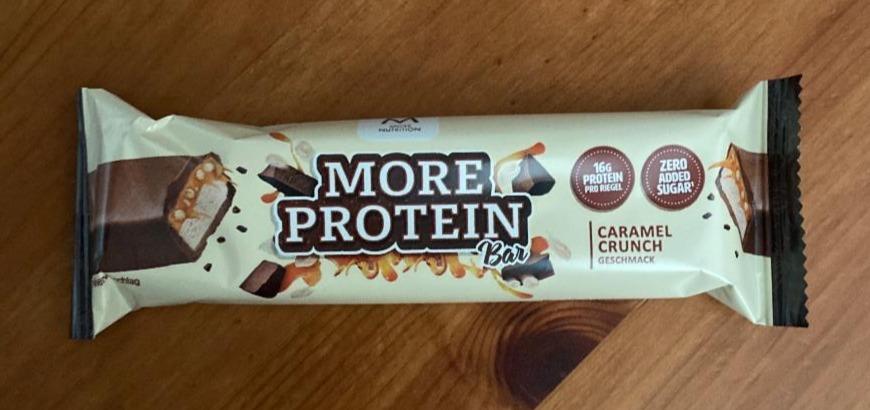 Fotografie - More Protein Bar Caramel Crunch More Nutrition