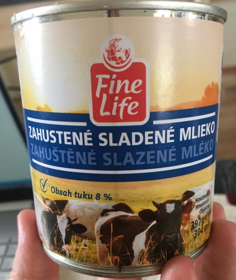 Fotografie - zahustene sladené mlieko Fine Life