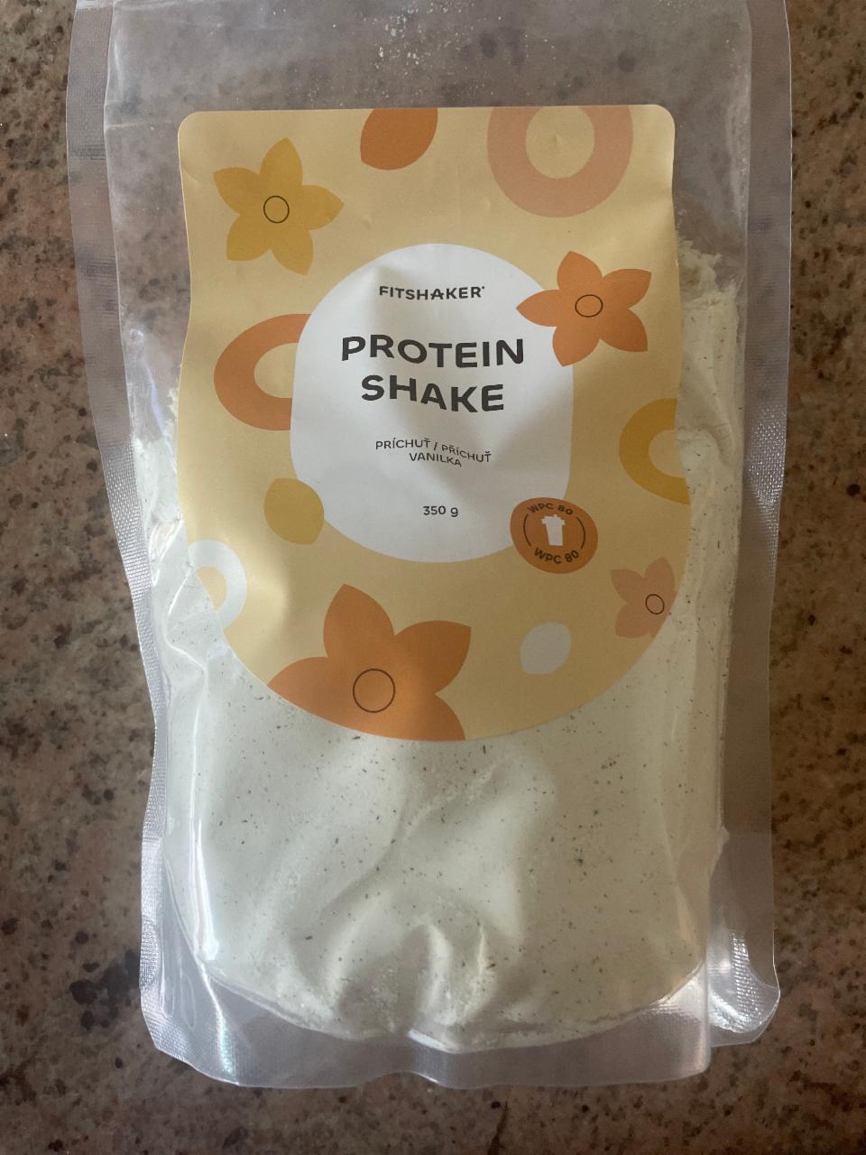 Fotografie - Protein Shake príchuť vanilka Fitshaker