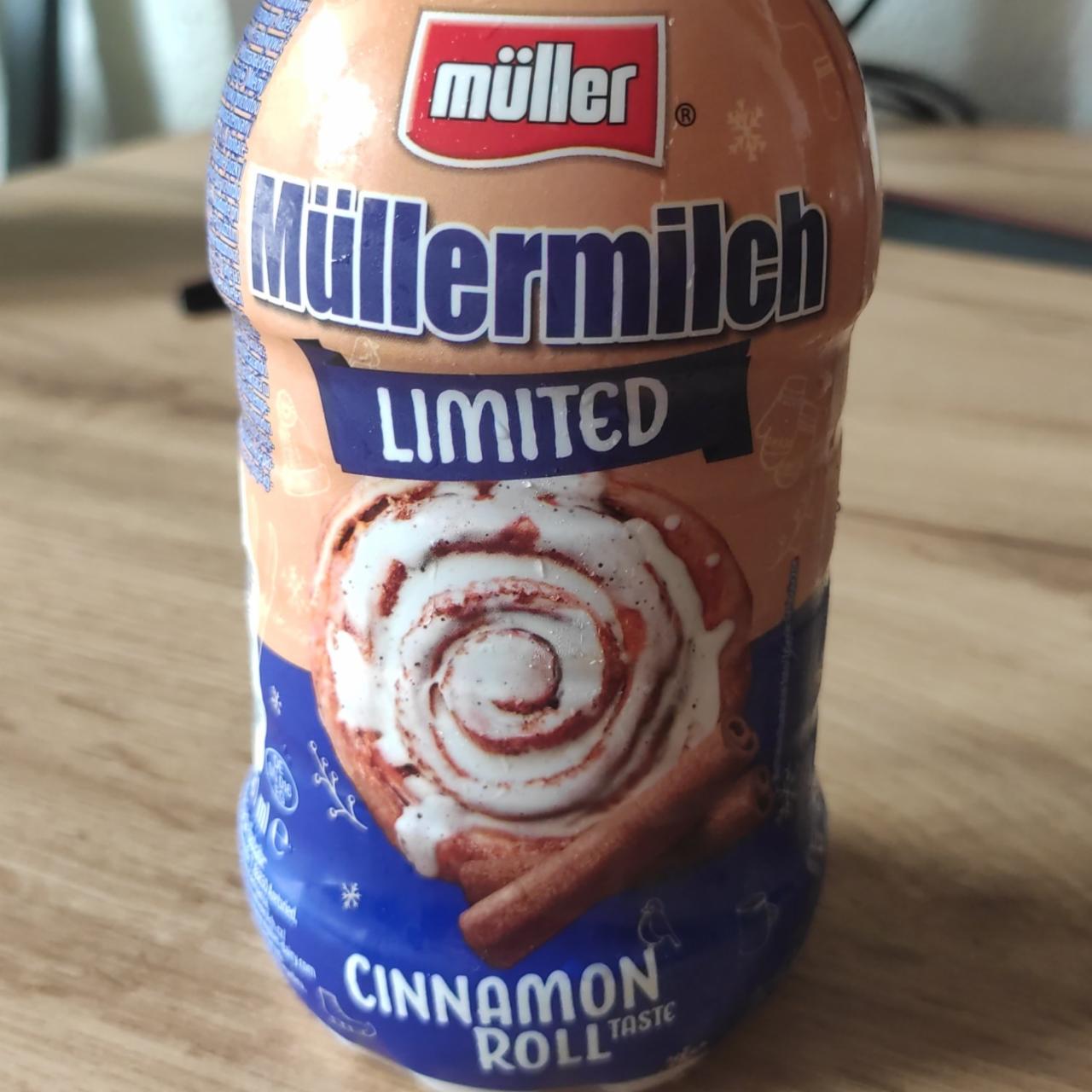 Fotografie - Müllermilch Cinnamon roll taste Müller