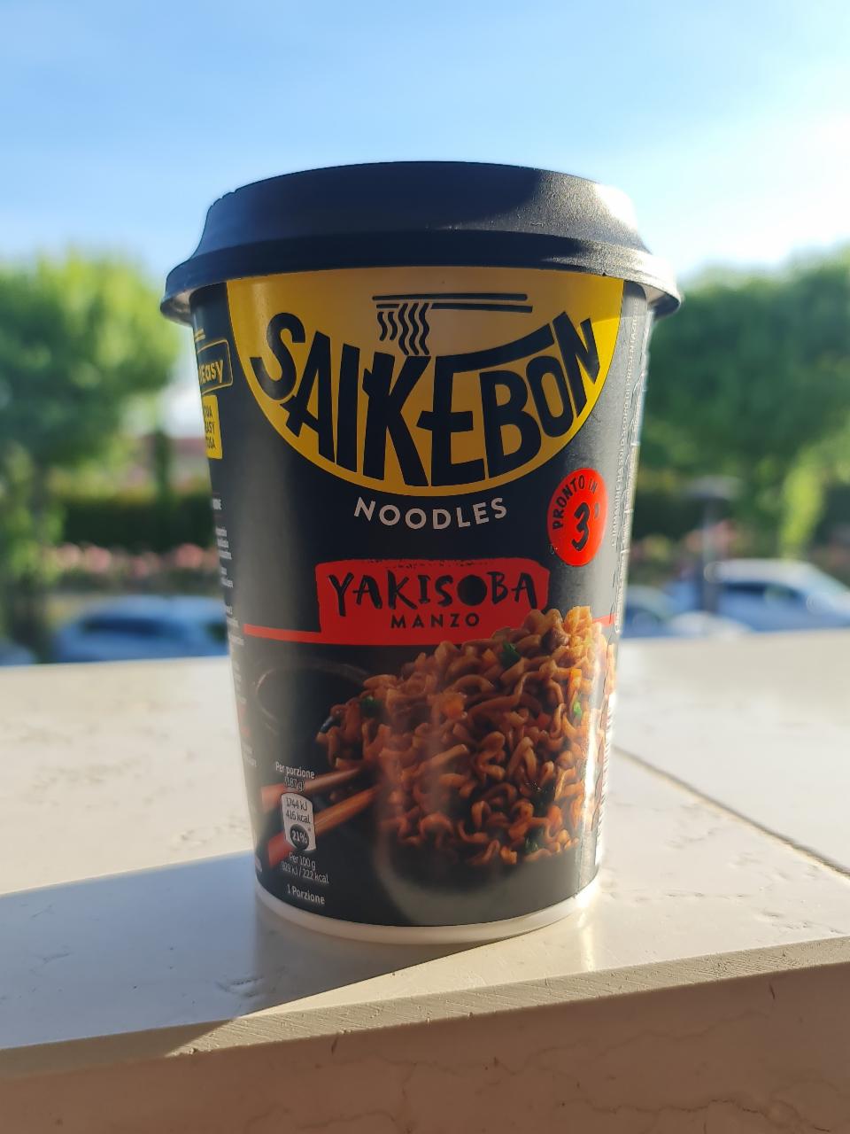 Fotografie - saikebon noodles yakisoba manzo