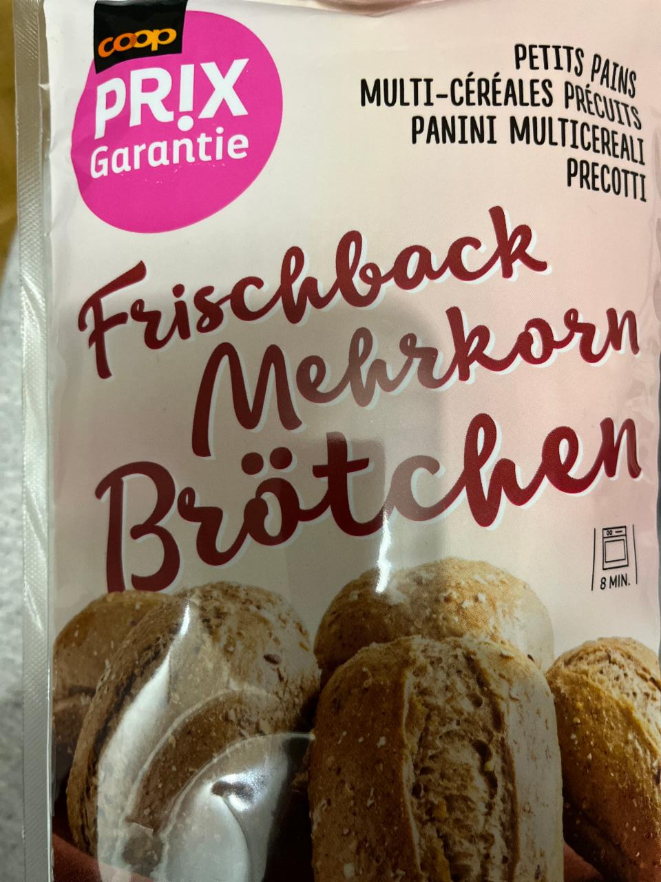 Fotografie - Frischback Mehrkorn Brötchen coop