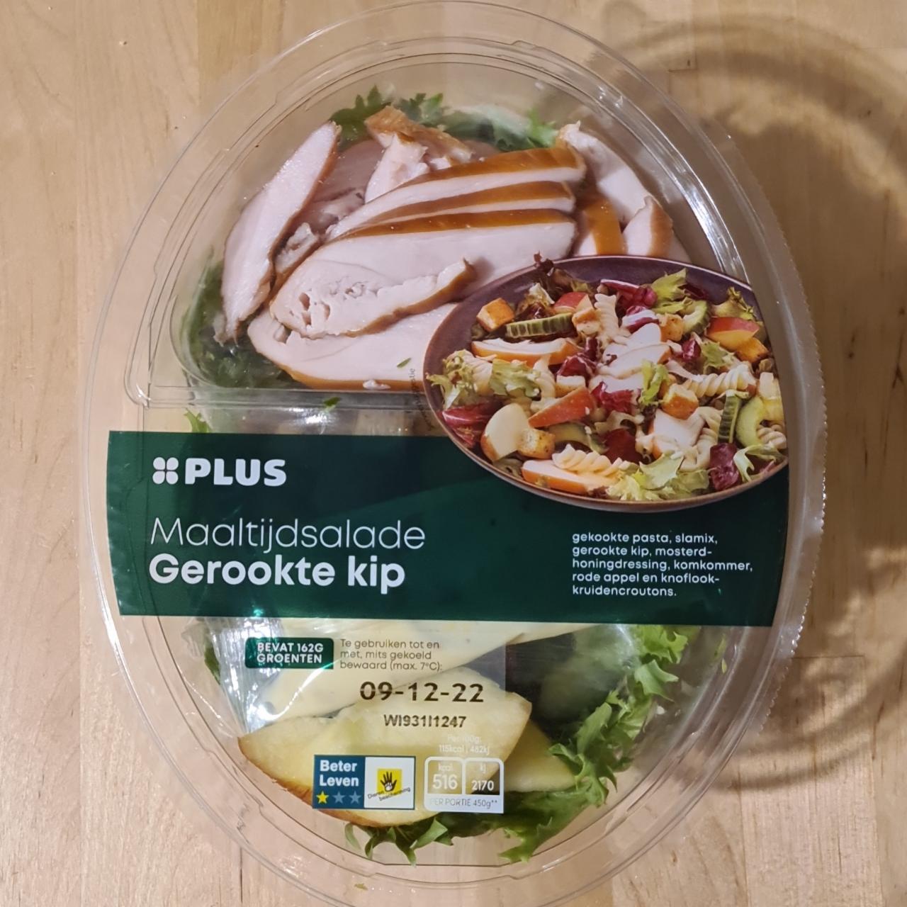 Fotografie - Maaltijdsalade Gerookte kip Plus