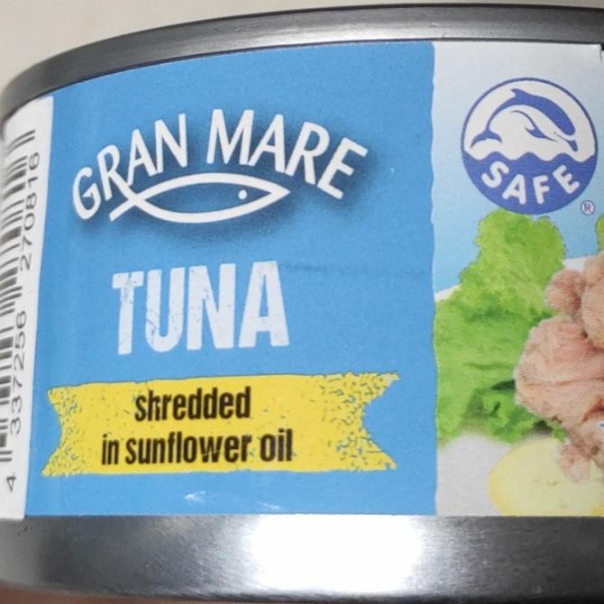 Fotografie - Tuna Shredded in sunflower oil Grand Mare