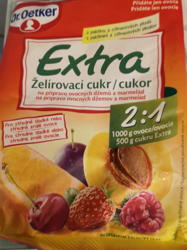 Fotografie - Dr. Oetker Extra želírovací cukor 2:1