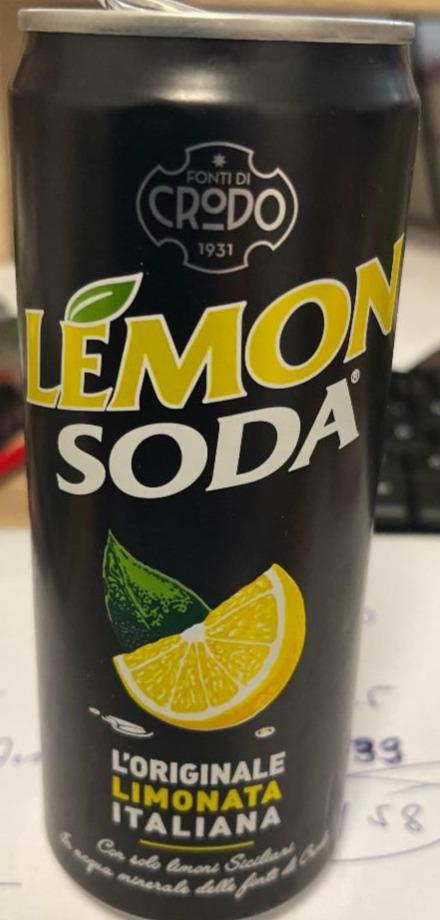 Fotografie - Lemon Soda Fonti di Crodo