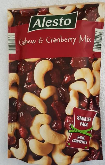 Fotografie - Cashew & Cranberry Mix Alesto