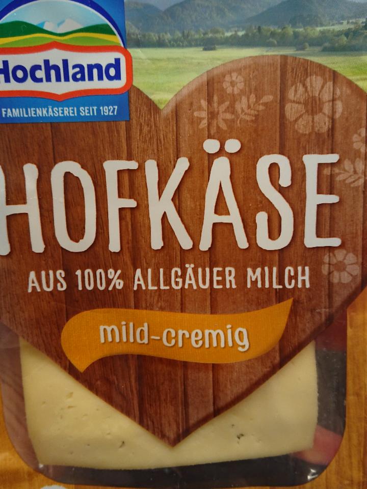 Fotografie - Hofkäse mild-cremig Hochland