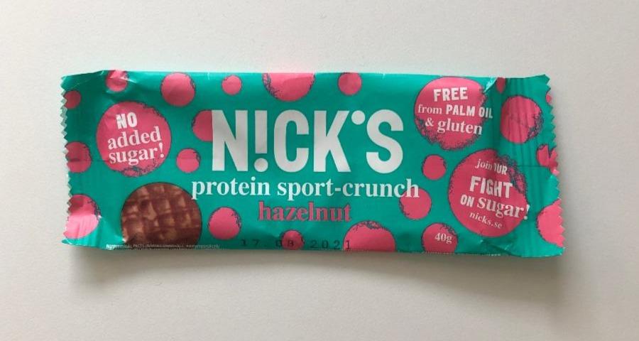 Fotografie - Nicks’s protein sport-crunch Hazelnut
