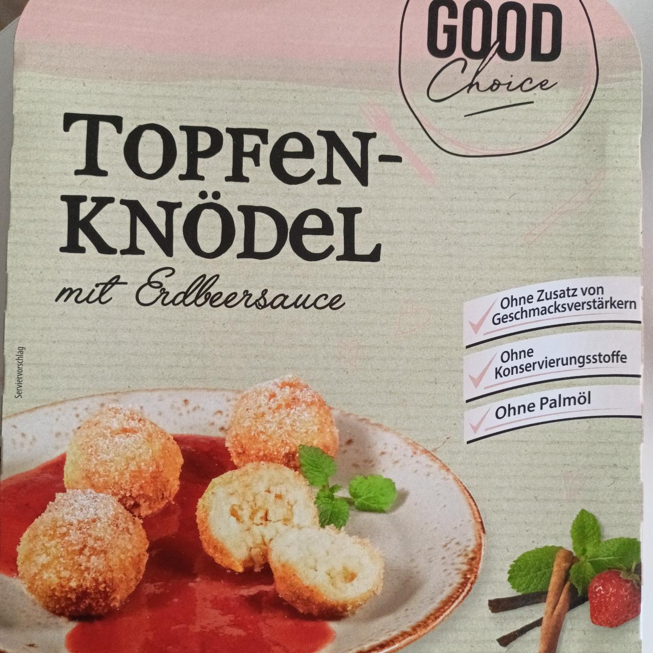 Fotografie - Topfen-Knödel mit Erdbeersauce Good Choice
