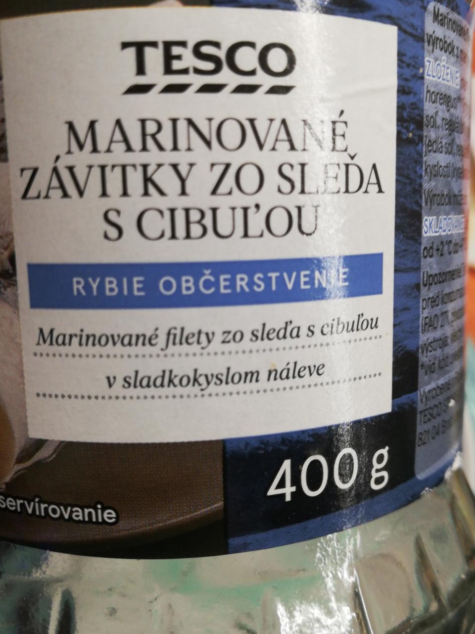 Fotografie - Marinovane zavitky zo sleda s cibuľou 