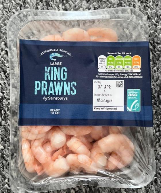 Fotografie - Large King Prawns by Sainsbury’s