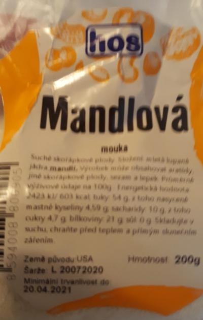 Fotografie - Mandlová mouka hos