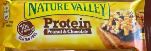 Fotografie - Protein Peanut chocolate Nature Valley