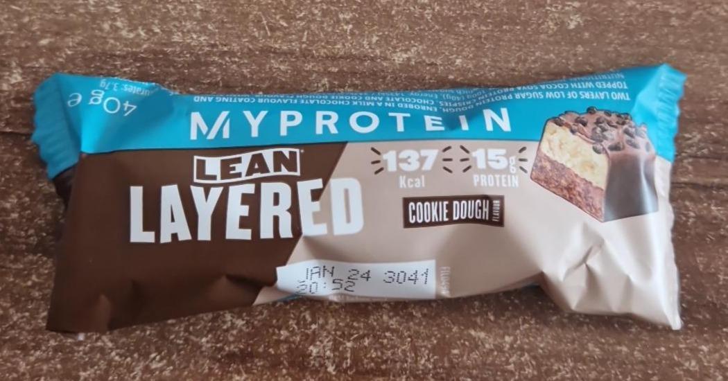 Fotografie - Lean Layered Cookie Dough MyProtein