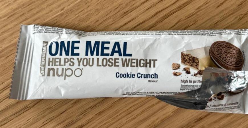 Fotografie - One meal Cookie crunch Nupo