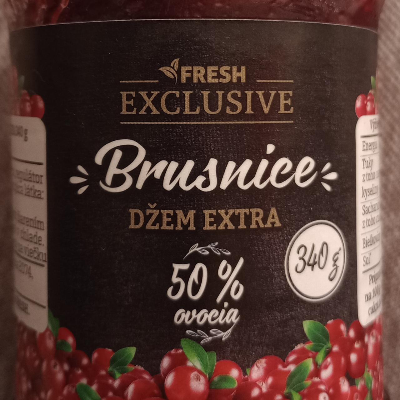 Fotografie - Brusnice džem extra 50% ovocia Fresh Exclusive
