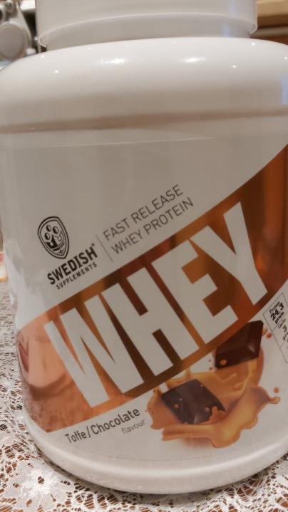Fotografie - Whey deluxe Toffe/Chocolate flavour